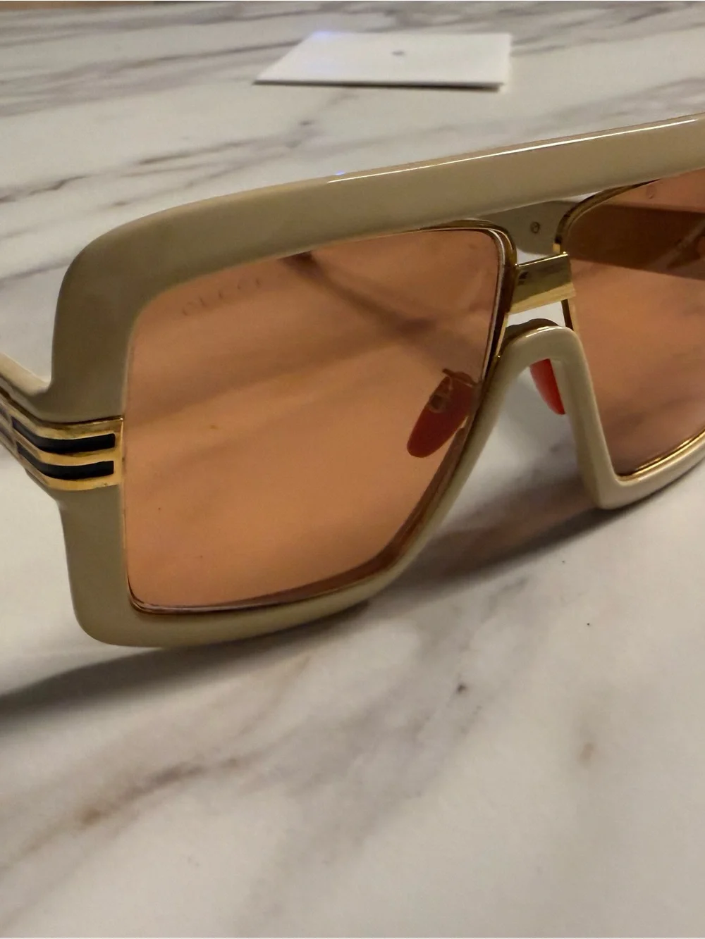 Gucci bold rectangular
